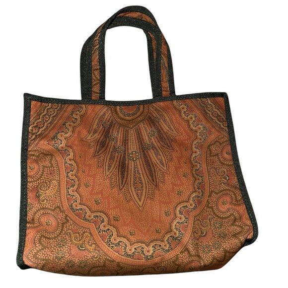 Etro Handbag Bordeaux - Picture 2 of 11